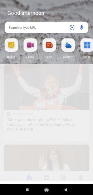 click on the lens symbol
